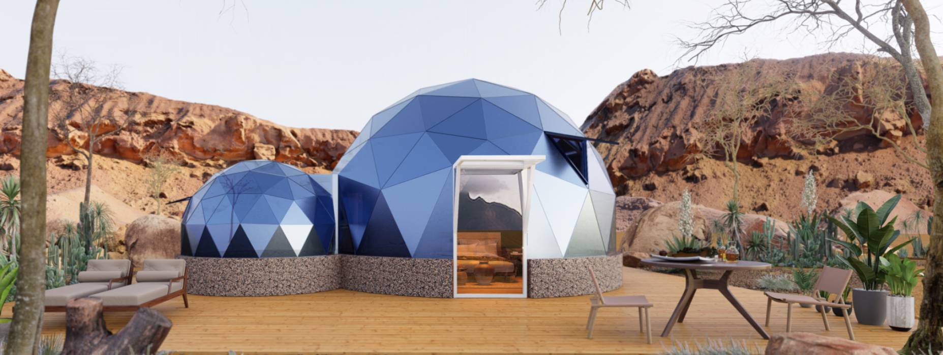 武鸣县球形智能光伏玻璃星空房